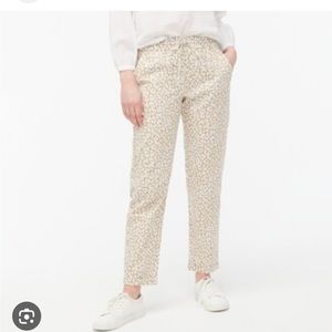 J Crew Factory linen draw string pants. Size 2